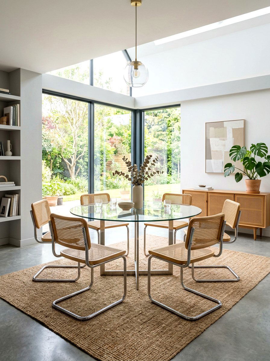 Cantilever Chair Dining Room - 30 retro dining room ideas