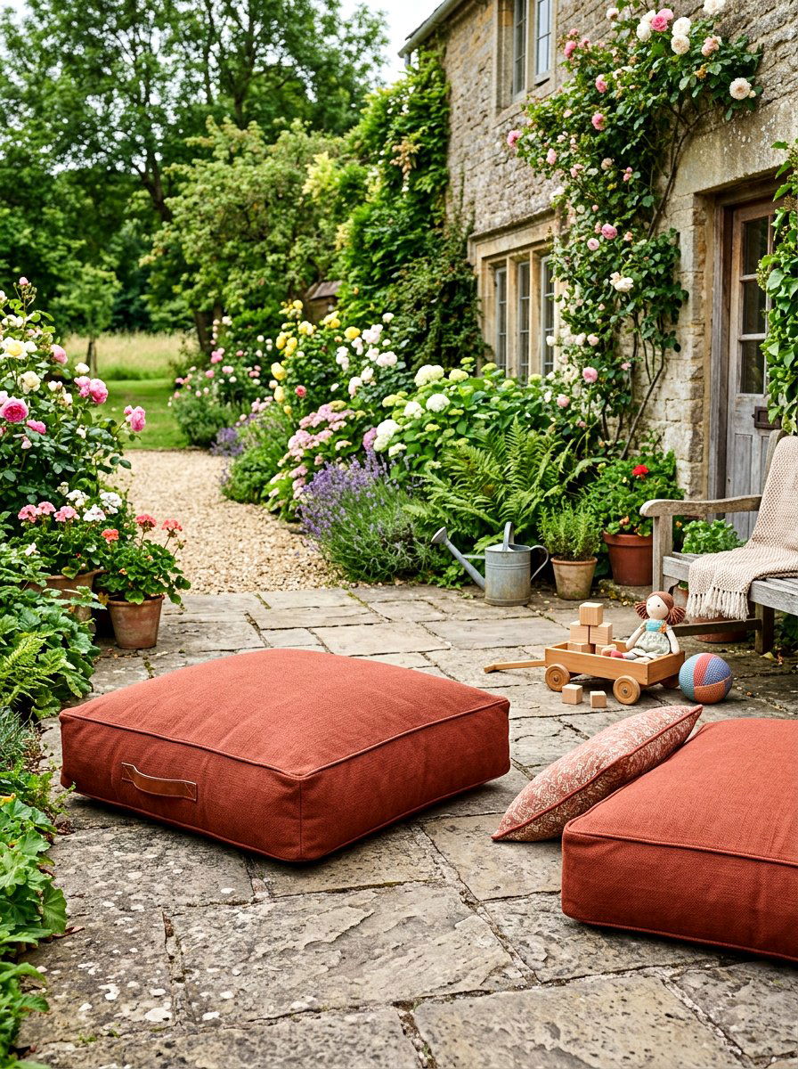 Canvas Outdoor Floor Pillow - 30 outdoor floor pillow ideas aesthetic