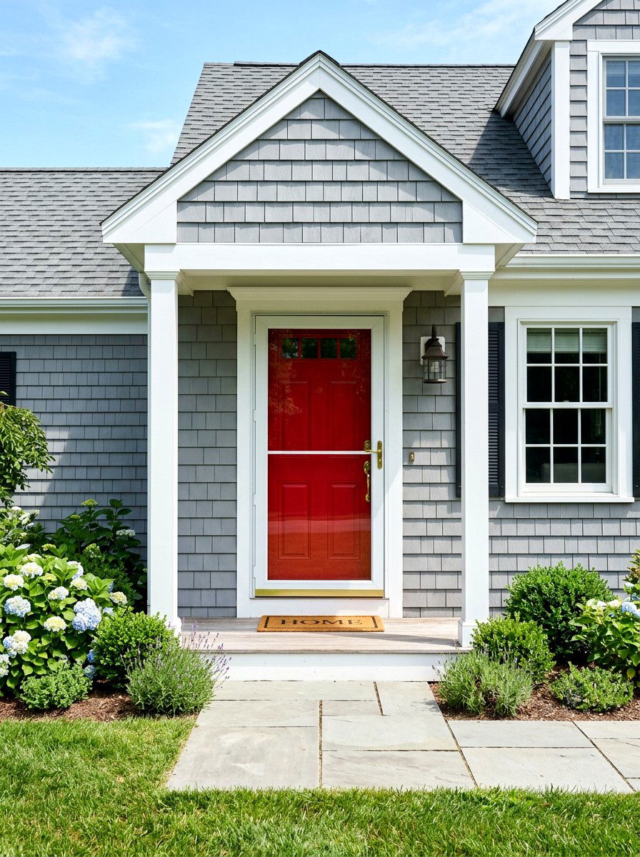 Cape Cod Front Door With Storm Door - 30 Cape Cod front door ideas