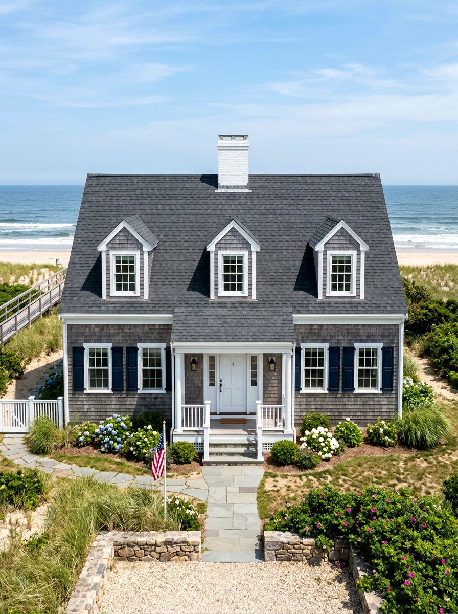 Cape Cod beach house exterior - 30 beach cottage exterior ideas