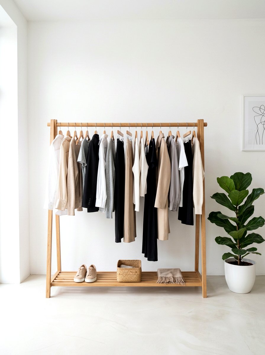 Capsule Wardrobe Storage - 30 compact closet ideas