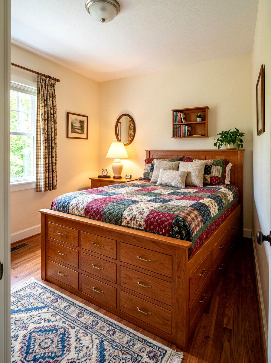 Captain Bed For Small Spaces - 30 storage bed apartment ideas