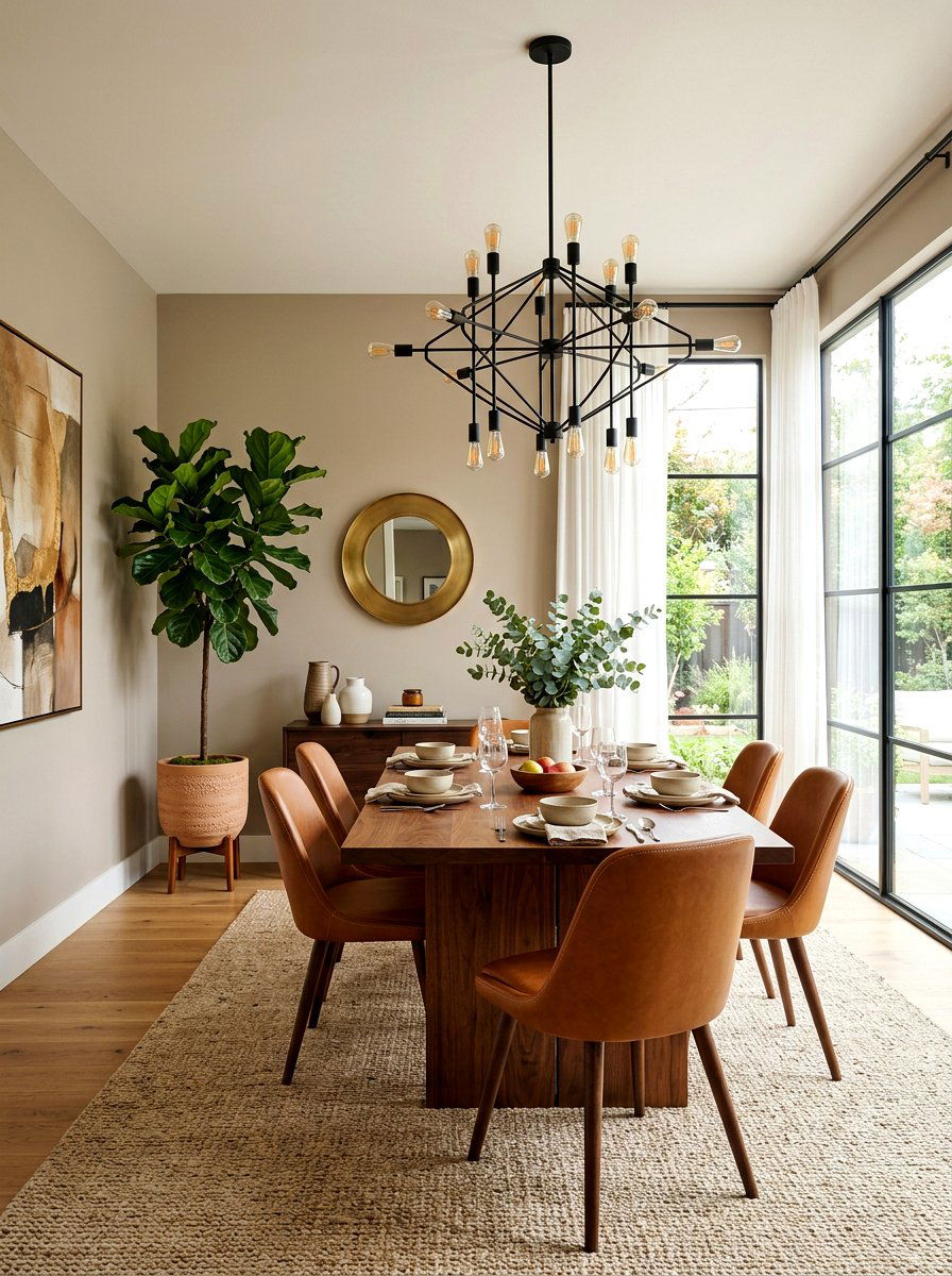 Caramel Dining Room - 30 caramel decor ideas