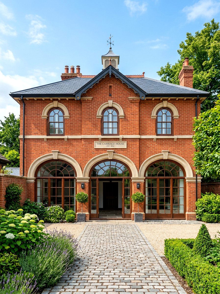 Carriage House With Arched Windows - 30 carriage house exterior ideas aesthetic