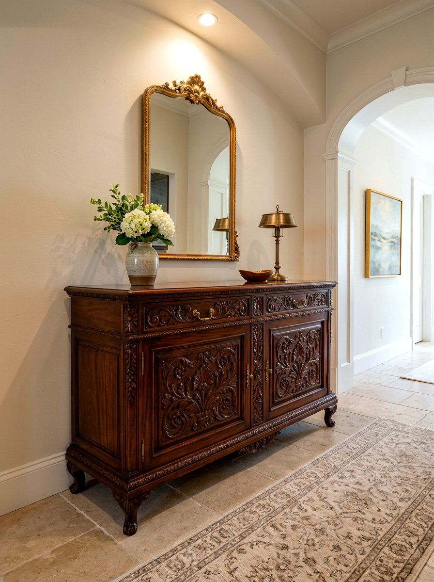 Carved Sideboard Cabinet - 30 buffet cabinet ideas