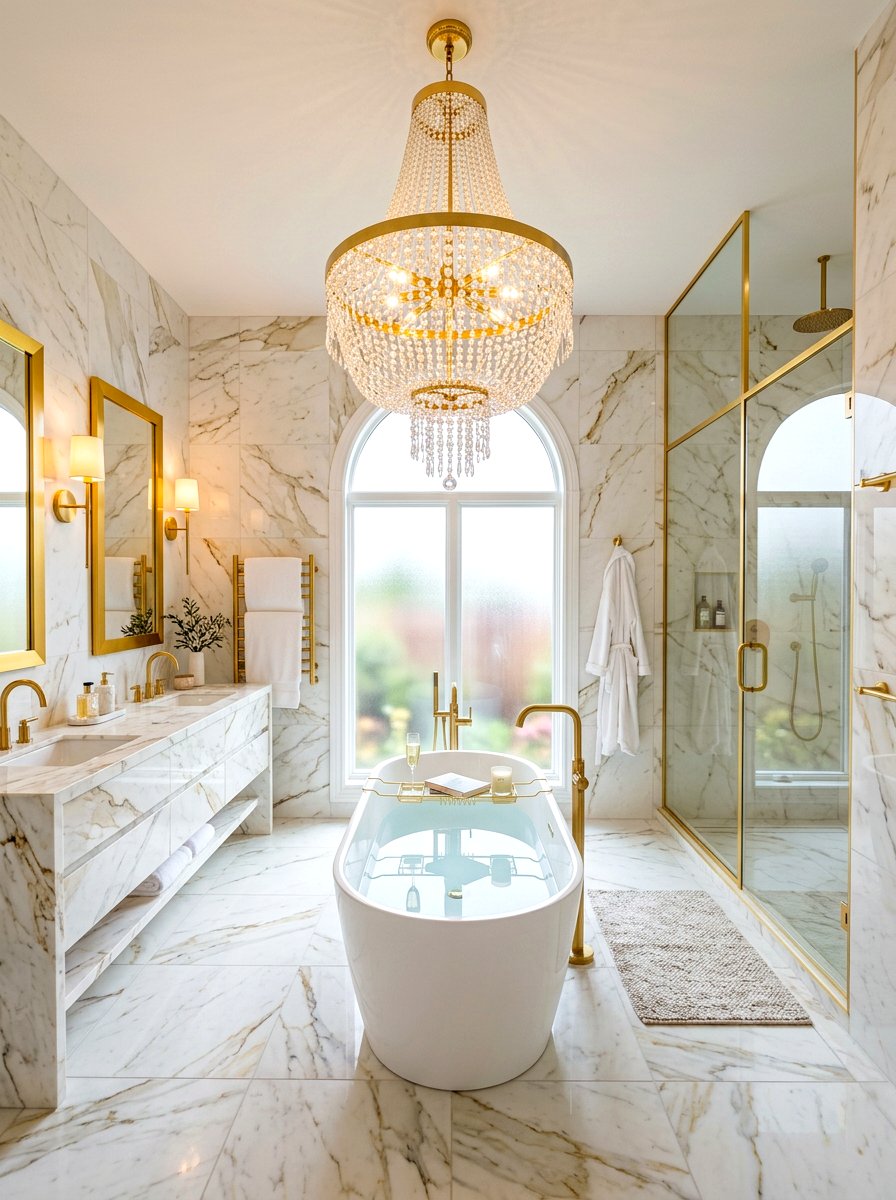 Cascading Beaded Chandelier - 30 beaded chandelier ideas