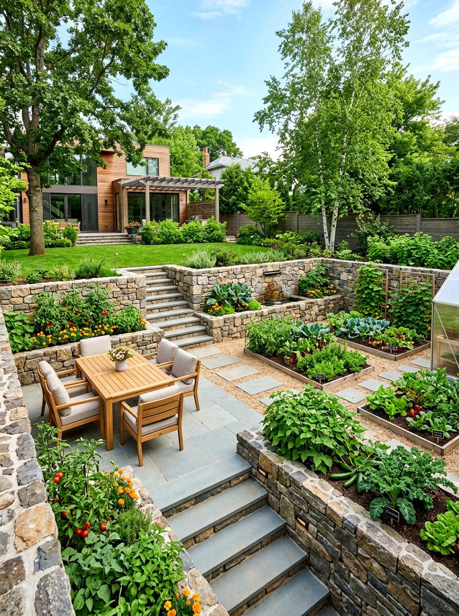 Cascading Vine Wall - 30 modern vertical garden ideas