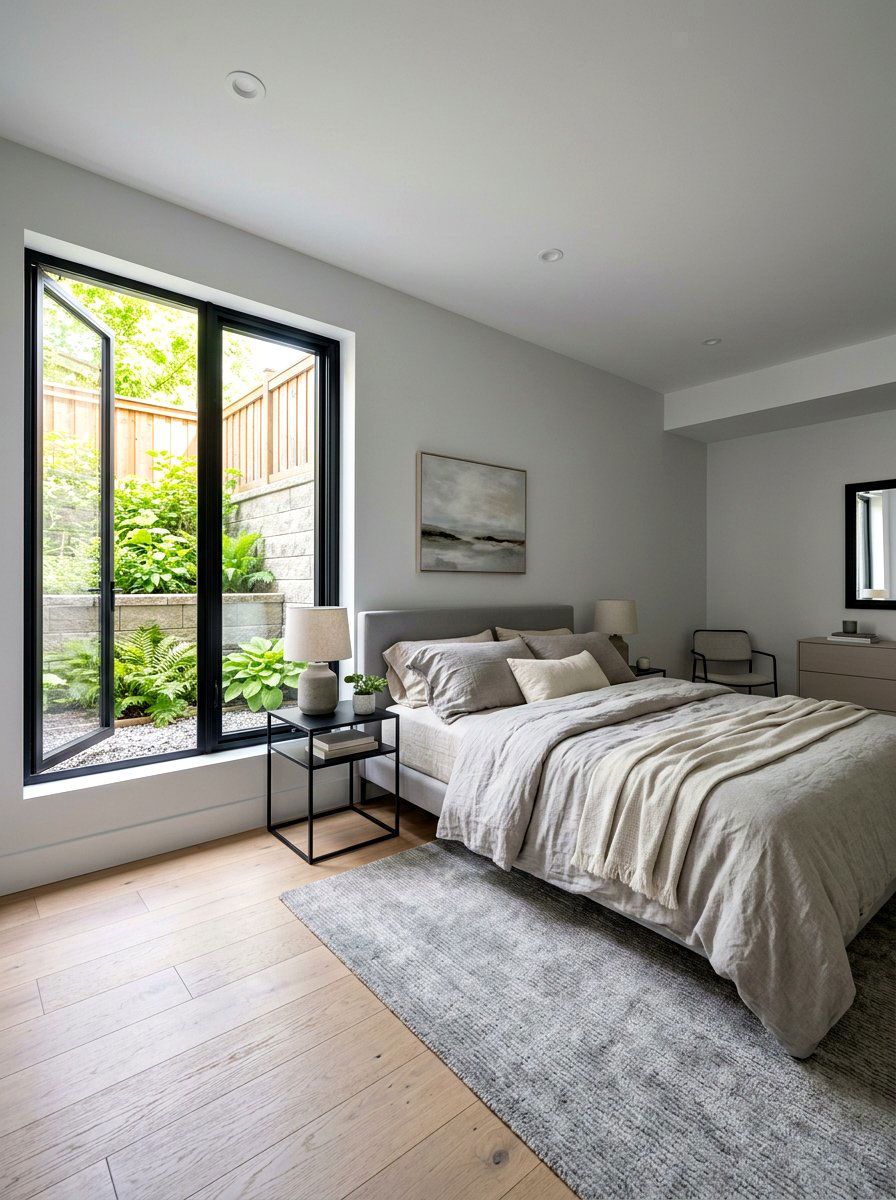 Casement basement bedroom window - 30 basement bedroom egress ideas