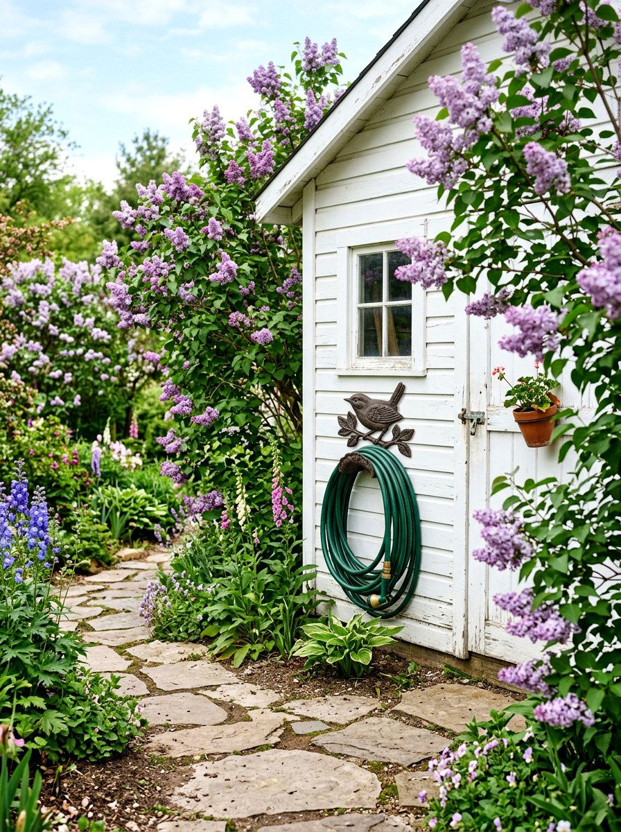 Cast Iron Hook - 30 hose storage ideas