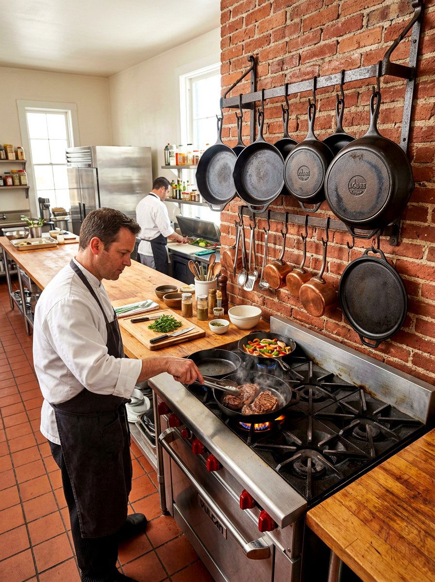 Cast Iron Kitchen Cookware - 30 cabbagecore kitchen ideas