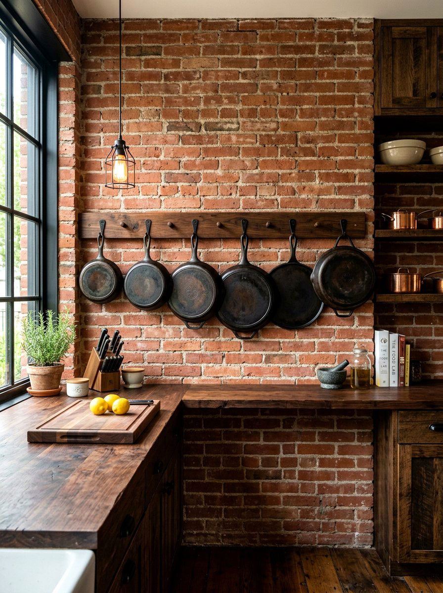Cast Iron Skillets - 30 heirloom kitchen decor ideas