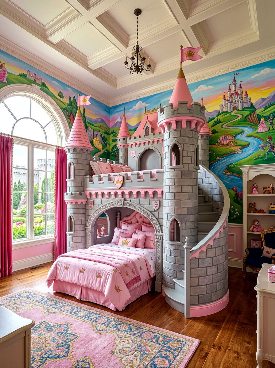 Castle Bunk Bed - 30 bunk bed ideas