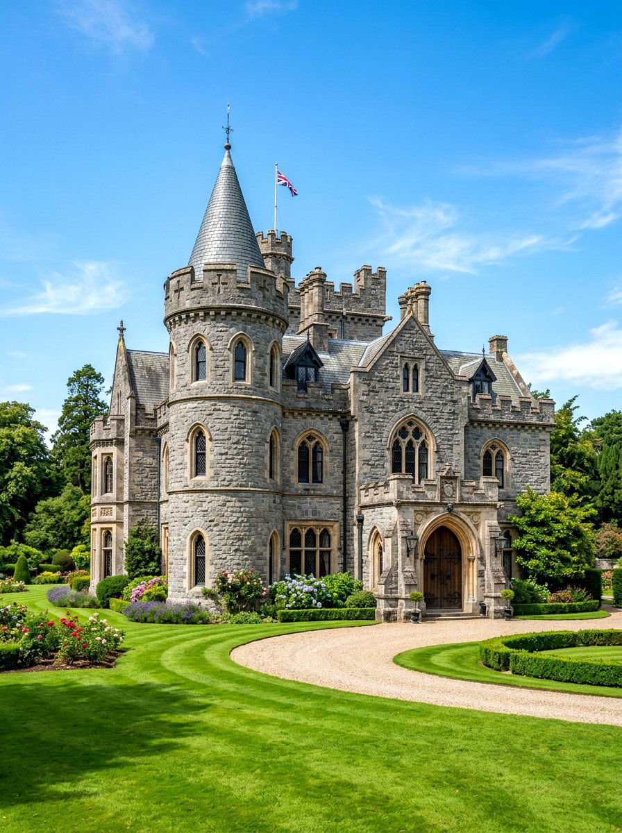Castle Style Stone - 30 stone house exterior ideas