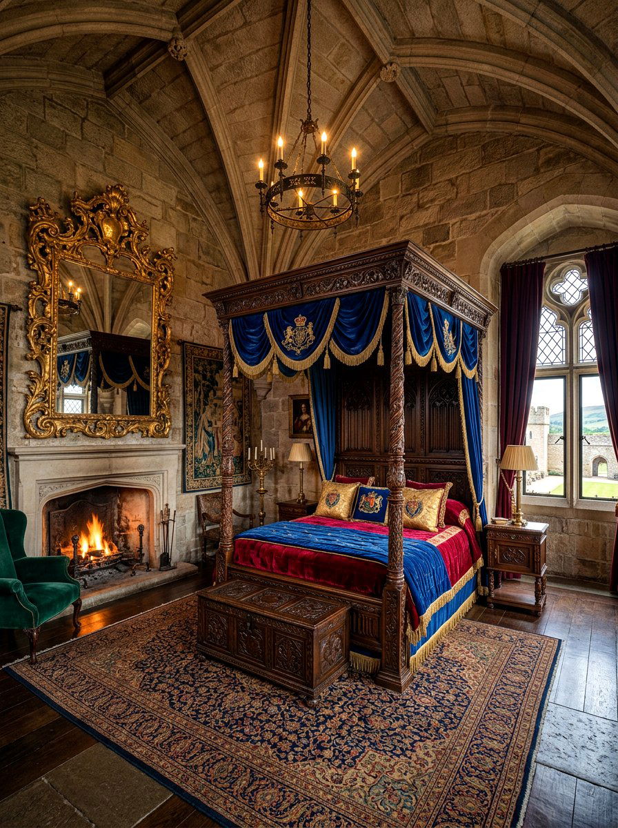 Castlecore Bedroom - 30 sophisticated bedroom decor ideas