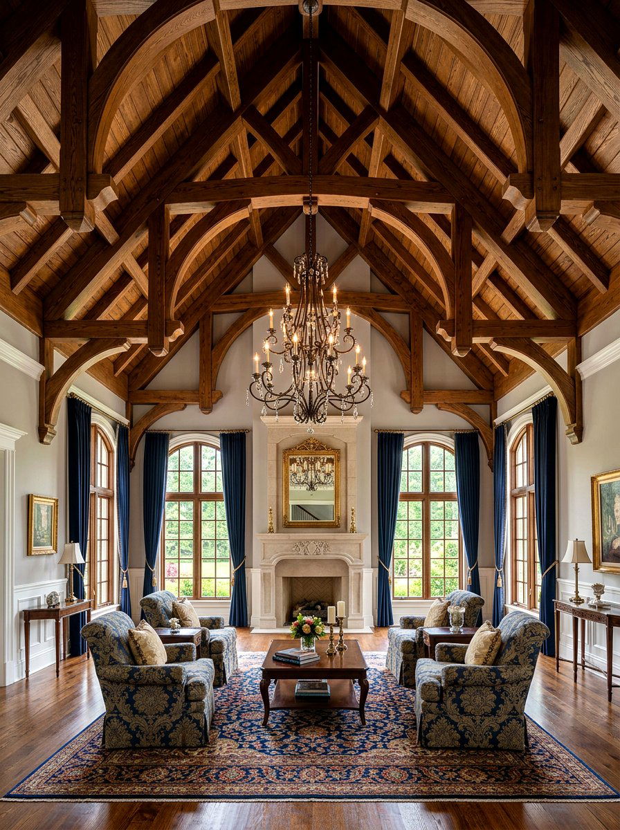 Cathedral Ceiling Vaulted Great Room - 30 vaulted great room ideas