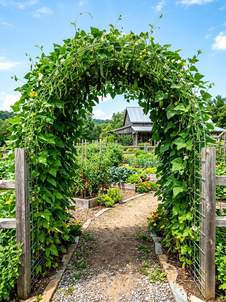 Cattle Panel - 30 grape arbor ideas