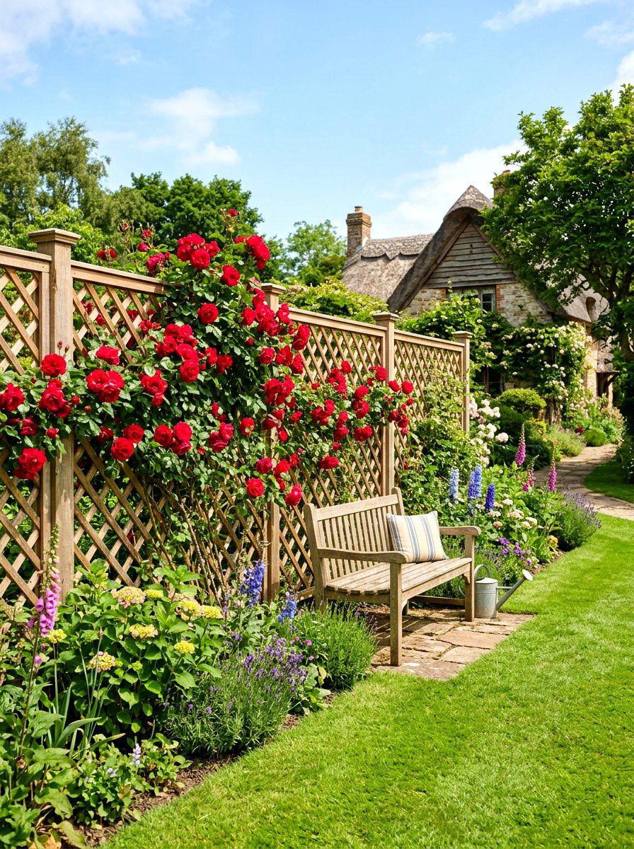 30 Lattice Fence Ideas To Add Charm And Privacy To Your Yard
