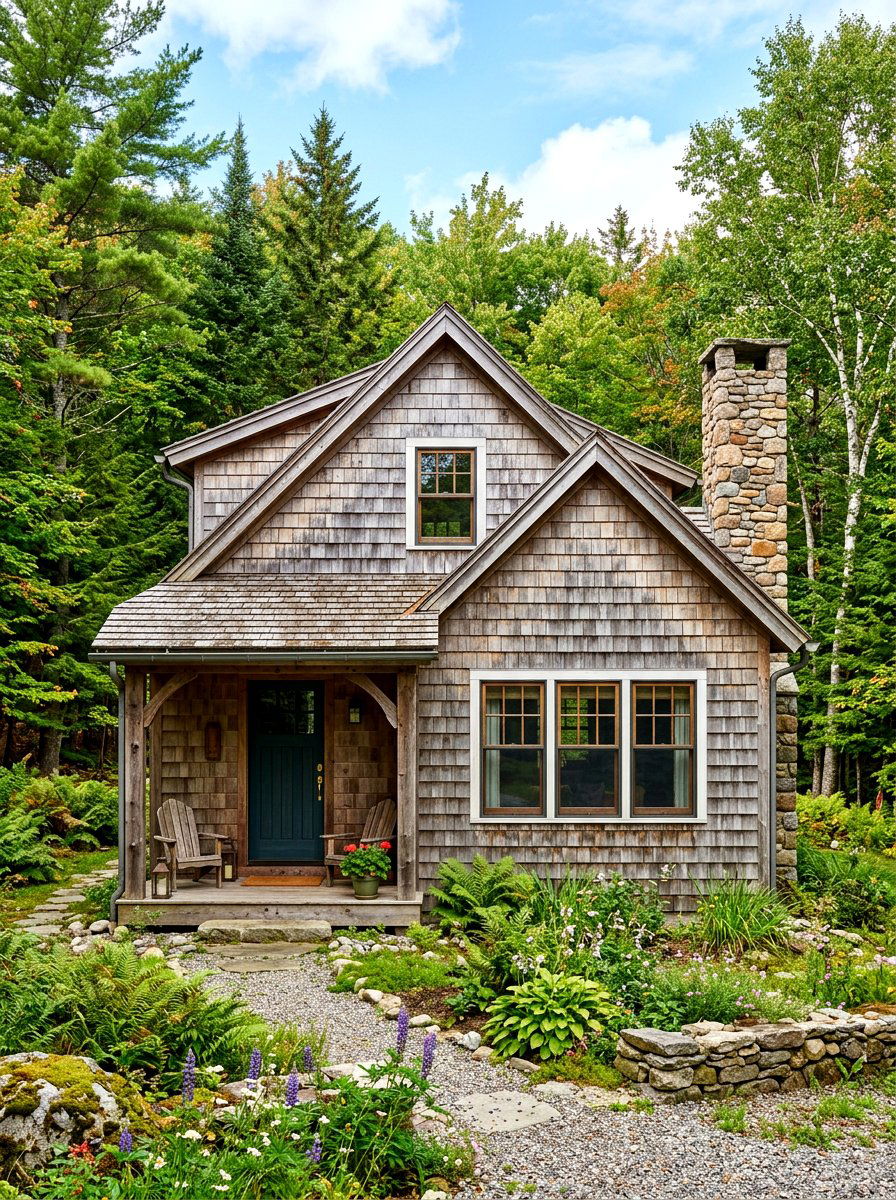 Cedar Shake Cottage - 30 storybook cottage exterior ideas