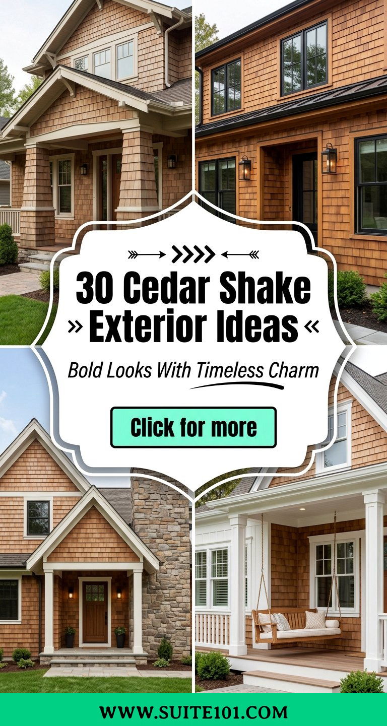 Cedar Shake Exterior Ideas 30 Bold Looks With Timeless Charm - Cedar Shake Exterior Ideas: 30 Bold Looks With Timeless Charm