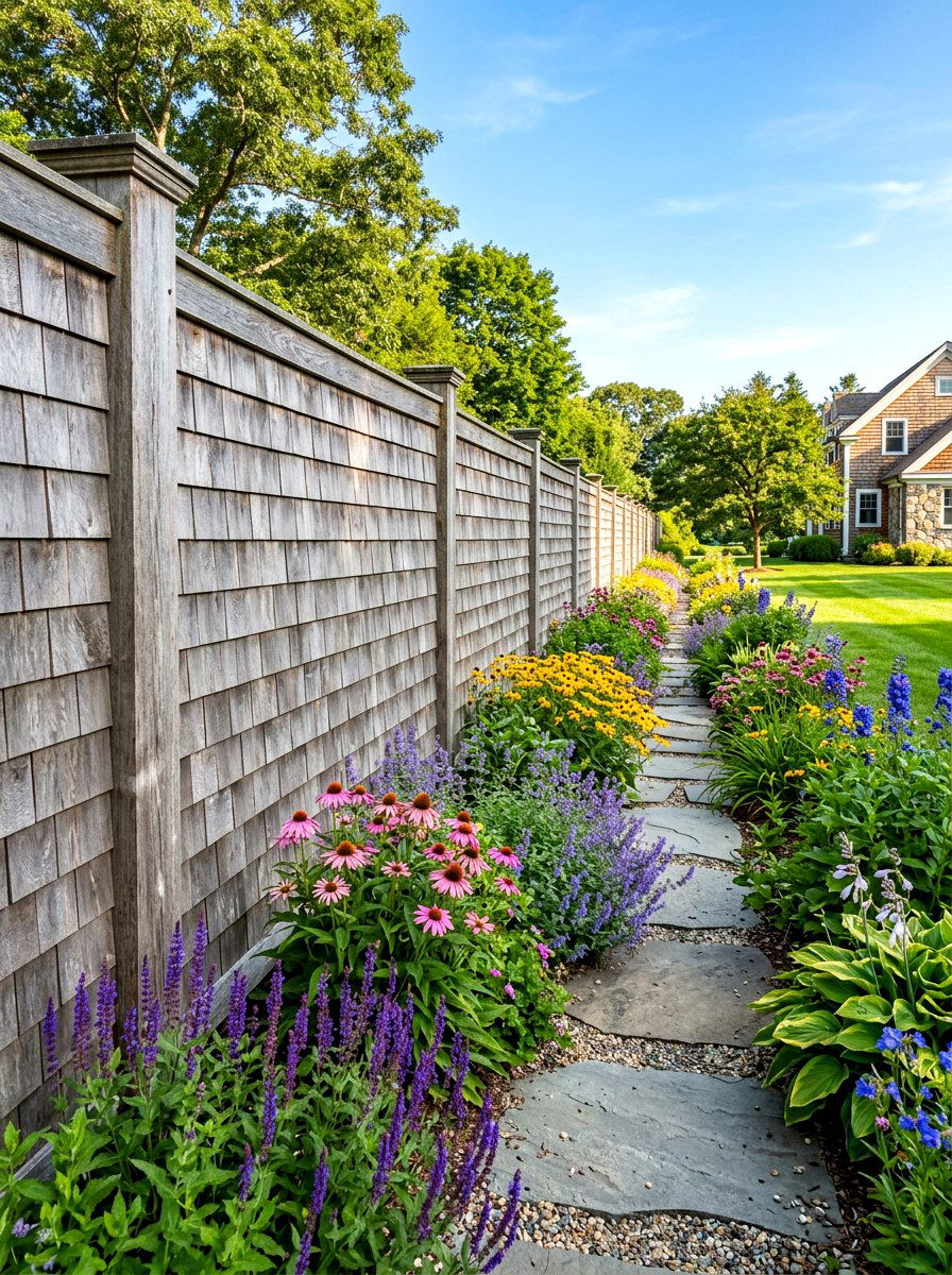 Cedar Shake Property Borders - 30 cedar shake curb appeal ideas
