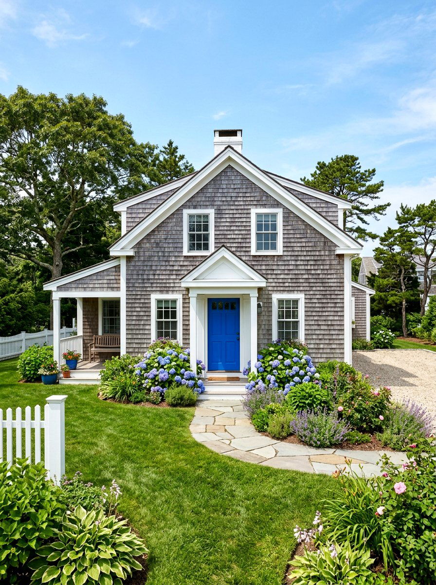 Cedar Shake Siding Cottage - 30 tiny cottage exterior ideas