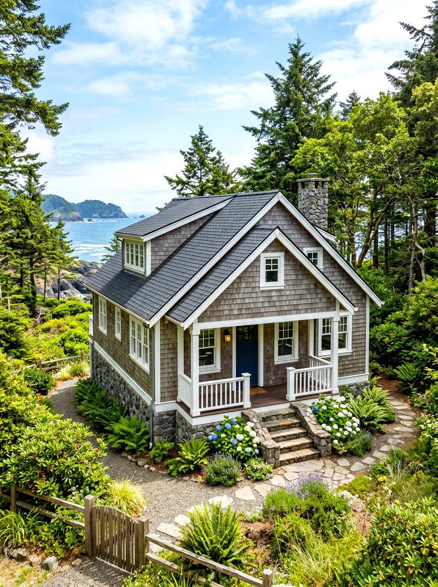 Cedar Shingle Exterior - 30 country house exterior ideas