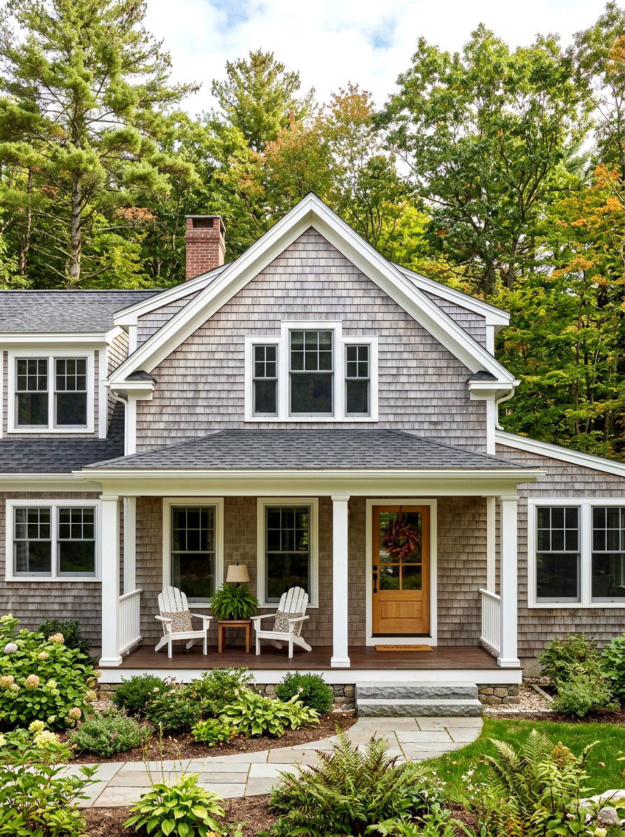 Cedar Shingle Siding - 30 house facade ideas