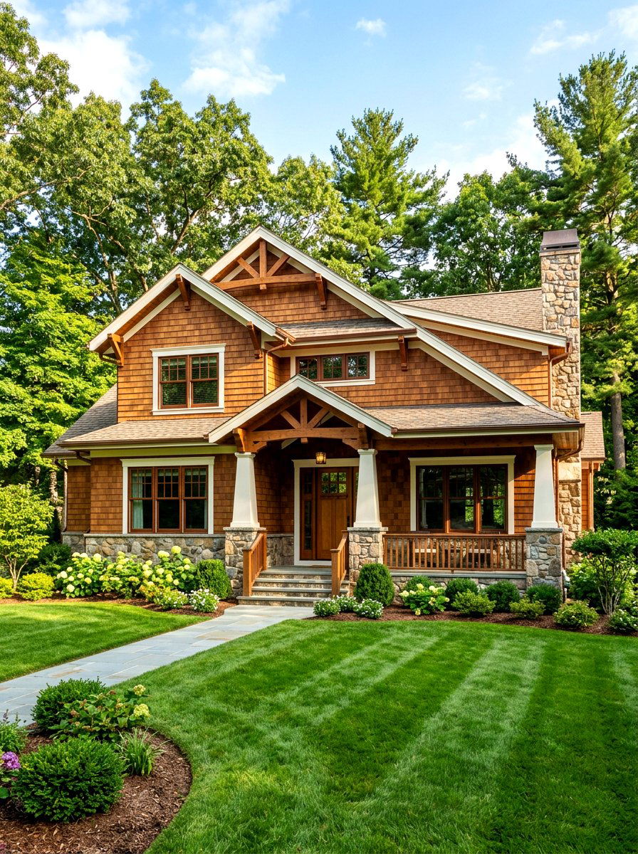 Cedar Siding With Stone Veneer - 30 cedar siding exterior ideas