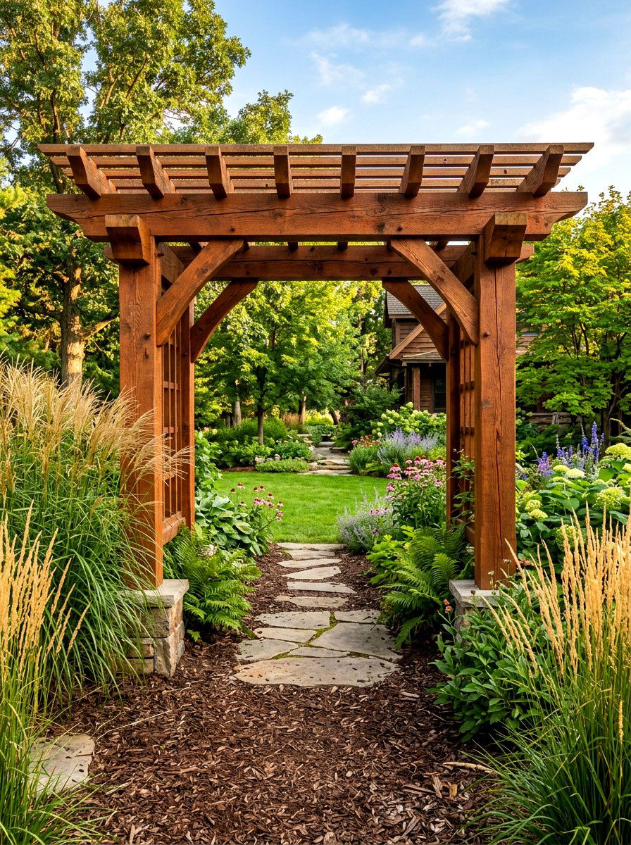 30 Backyard Arbor Ideas to Add Charm to Any Garden Path