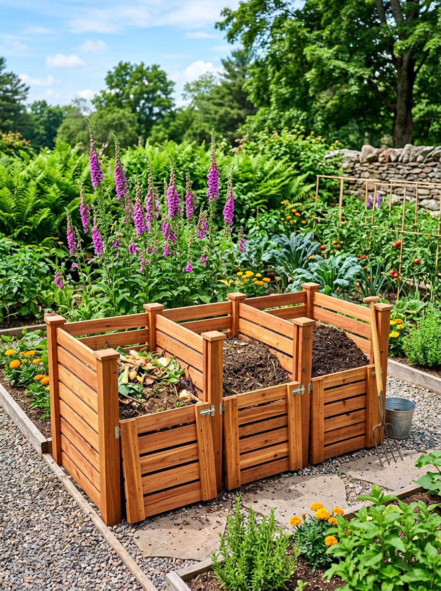 30 Compost Corner Garden Ideas to Turn Waste Into Gold Fast