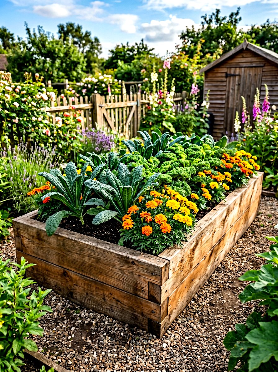 Cedar raised garden bed - 30 raised garden bed ideas