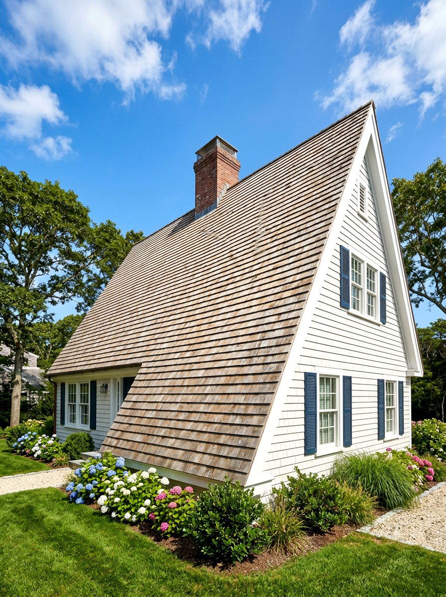 Cedar shake roof - 30 Cape Cod exterior ideas