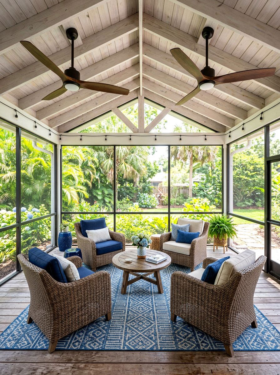 Ceiling Fan Screened Porch - 30 screened porch ideas