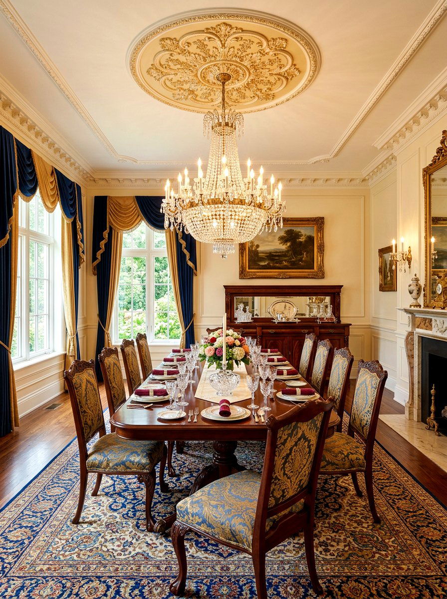 Ceiling Medallion - 30 ceiling design ideas