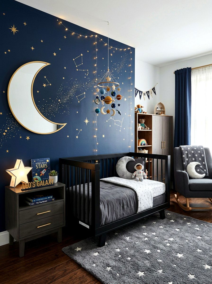 Celestial Nursery - 30 nursery ideas