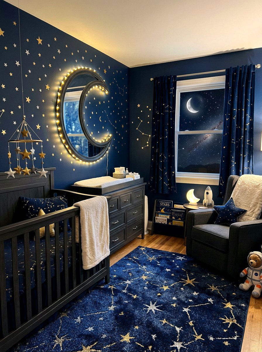 Celestial Nursery - 30 baby room ideas