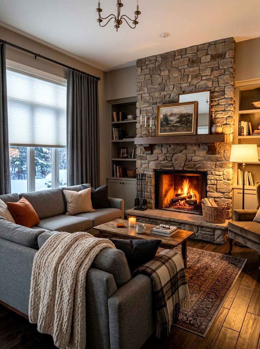 Cellular Shades And Curtains - 30 curtain layering ideas