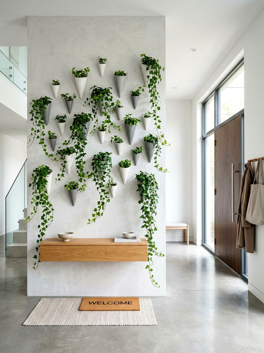 Ceramic Cone Wall Garden - 30 indoor vertical garden ideas