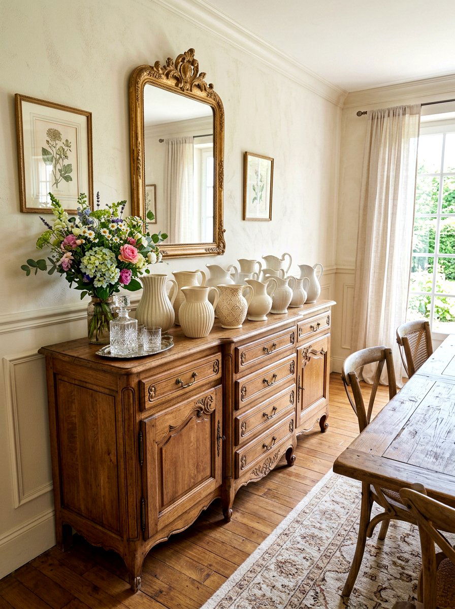 Ceramic Pitcher Collection - 30 french country decor ideas