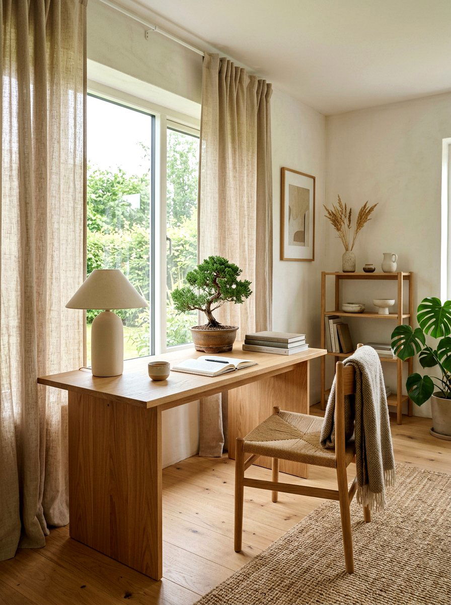 Ceramic Study Lamp - 30 desk lamp styling ideas