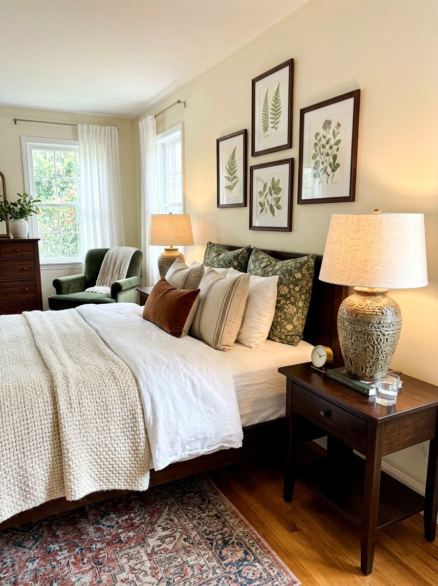 Ceramic Table Lamp - 30 bedside lighting ideas
