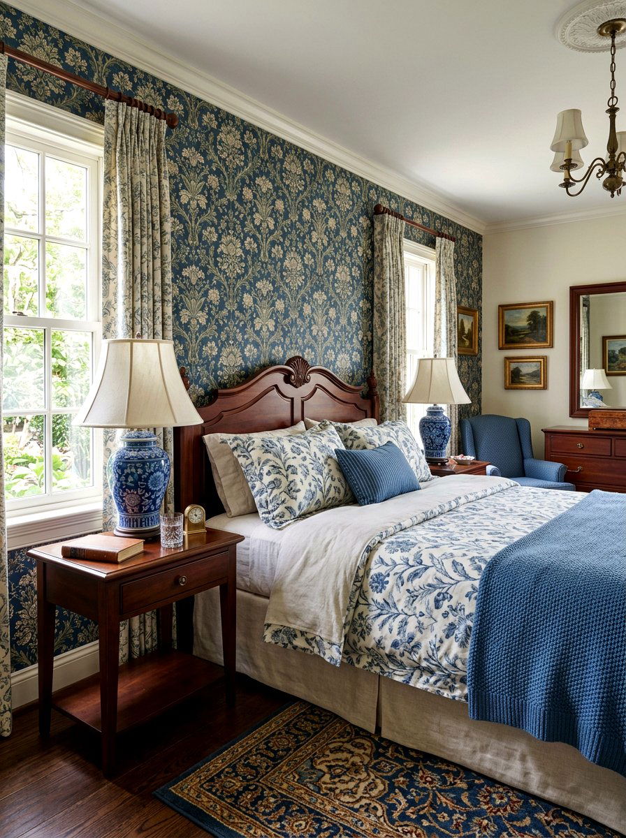 Ceramic Table Lamps - 30 ambient lighting bedroom ideas