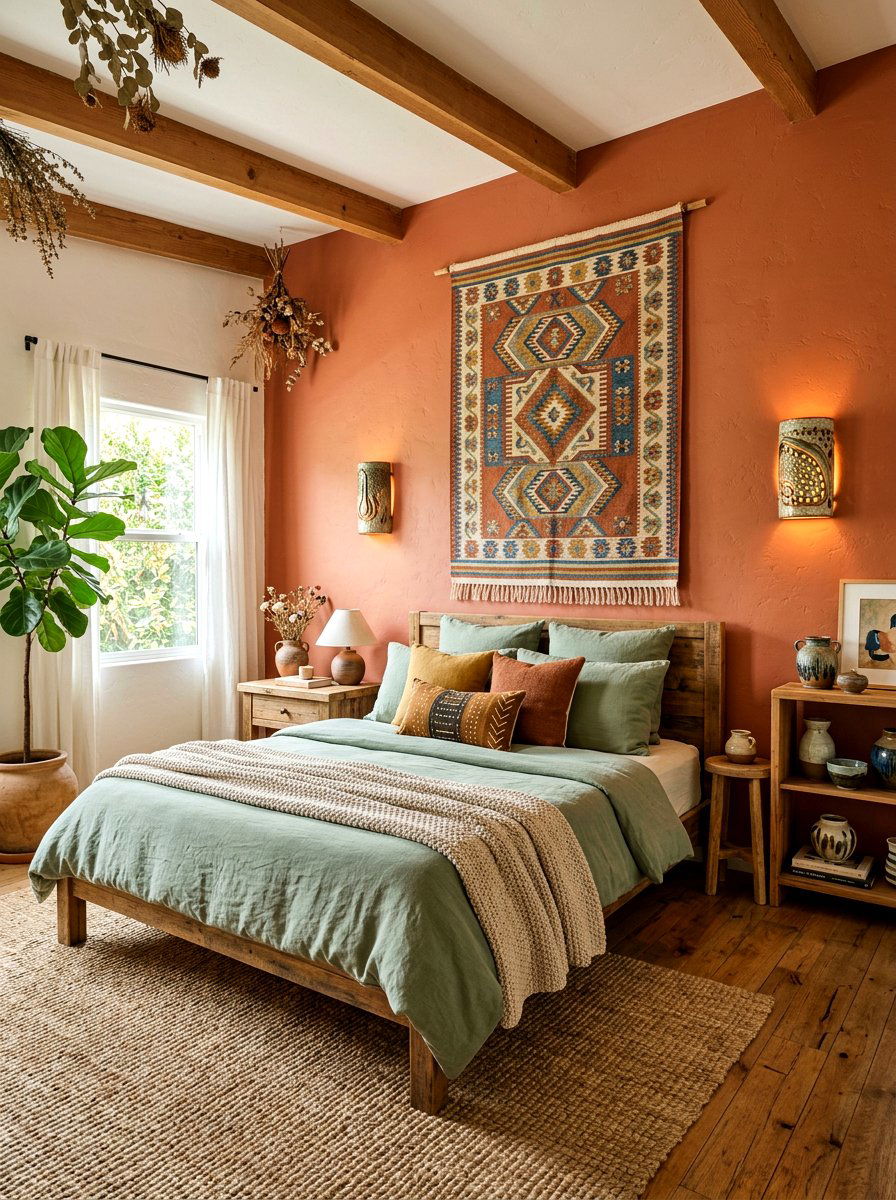 Ceramic Wall Sconce - 30 bedside wall sconce ideas