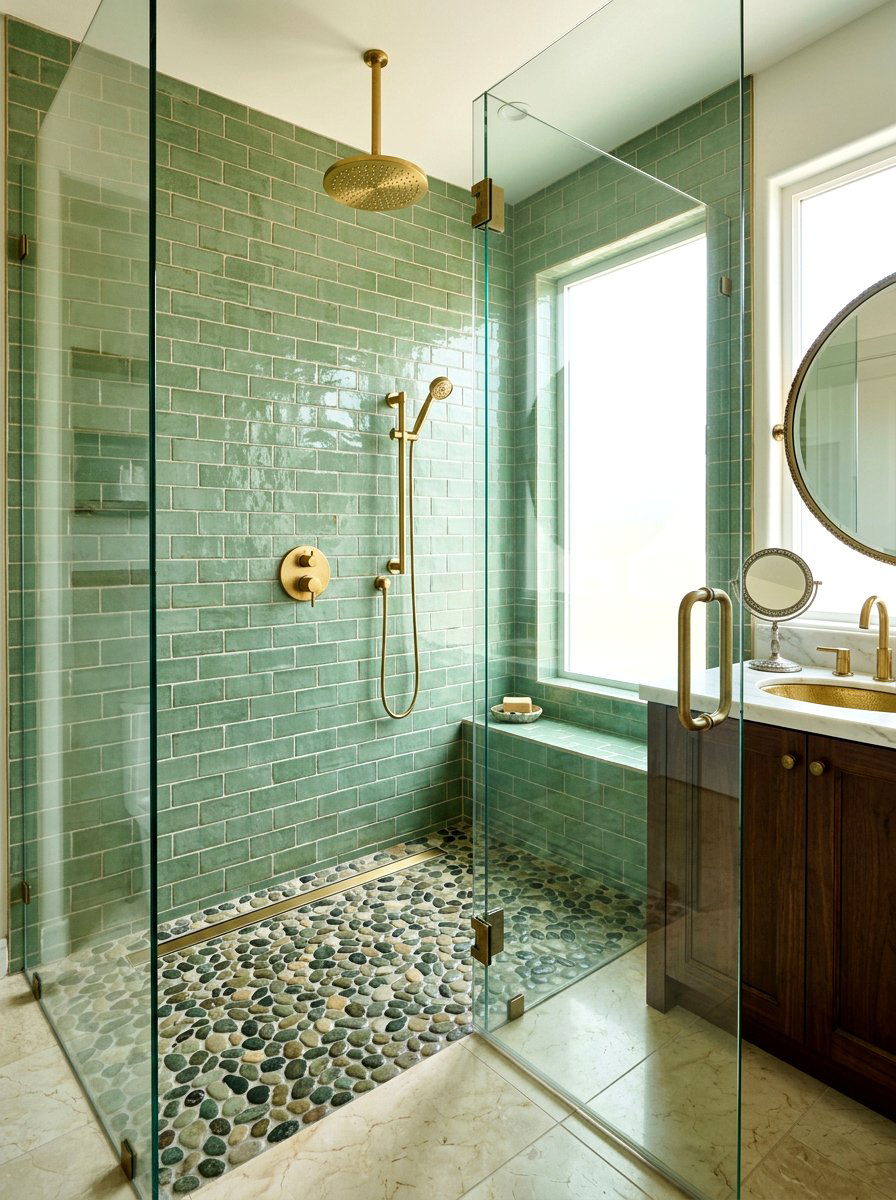 Ceramic Wall Tile - 30 nontoxic bathroom ideas