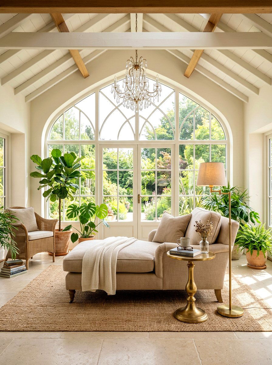 Chaise lounge sunroom - 30 sunroom furniture ideas