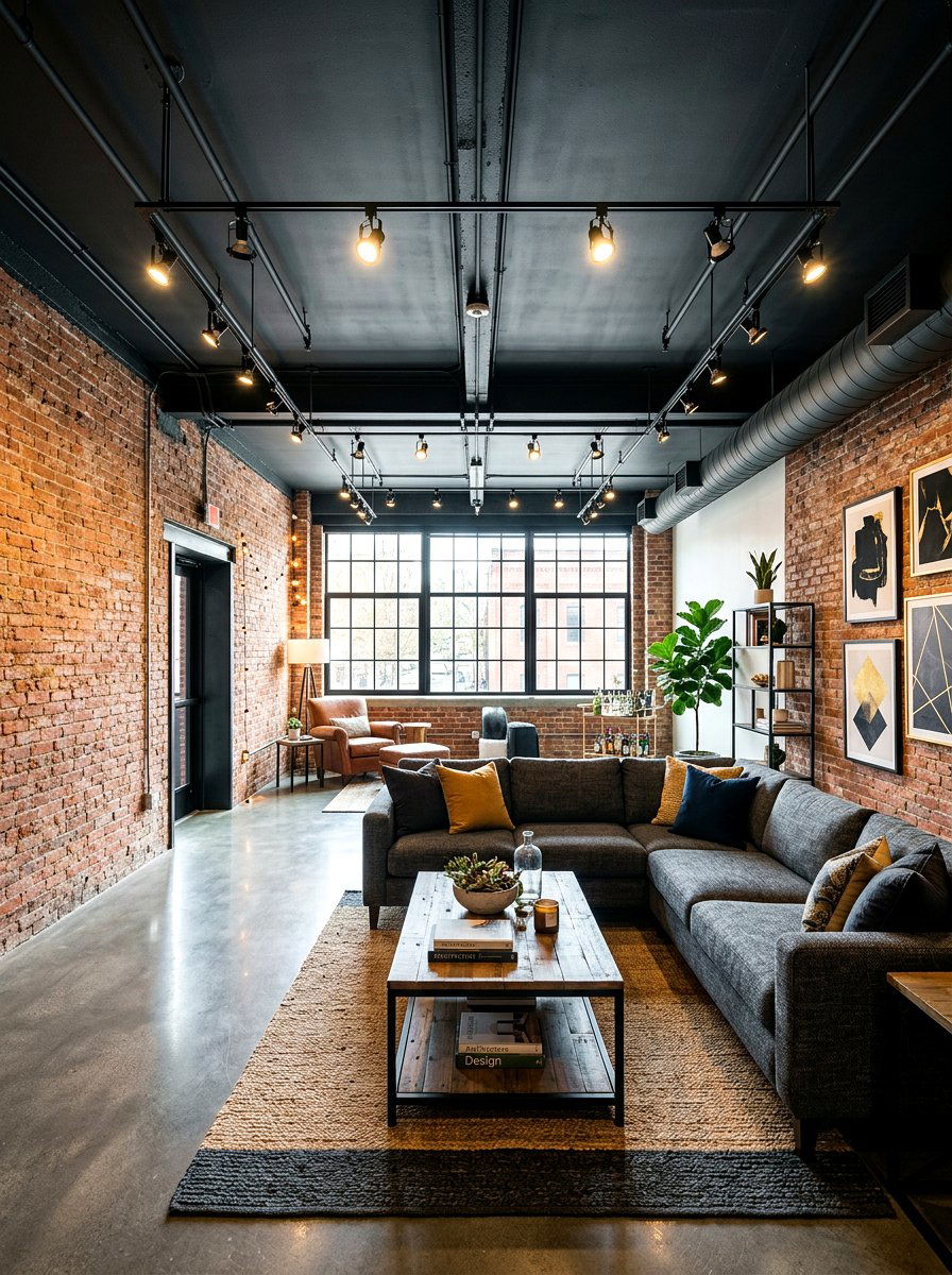 Charcoal matte ceiling - 30 painted ceiling ideas