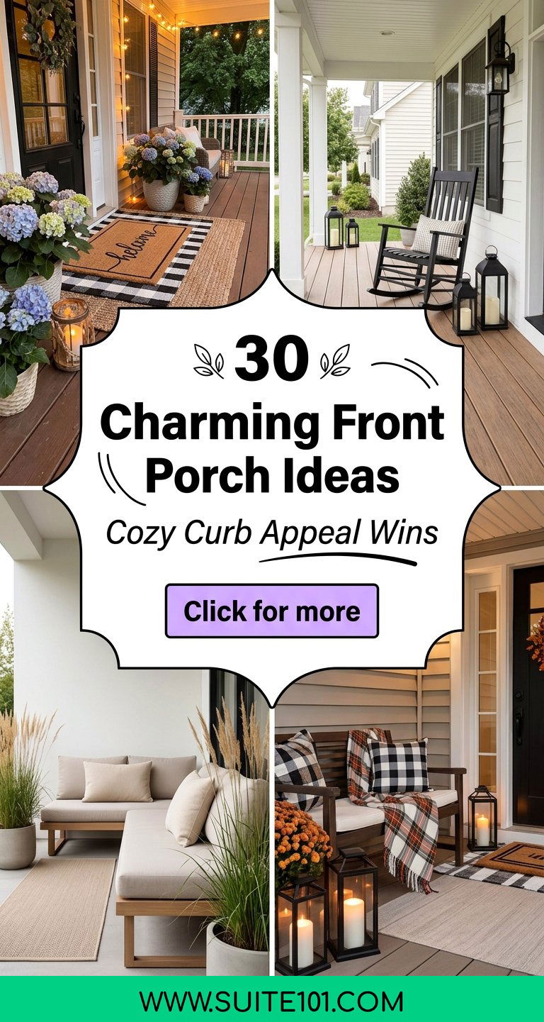Charming Front Porch Ideas Aesthetic 30 Cozy Curb Appeal Wins - Charming Front Porch Ideas Aesthetic: 30 Cozy Curb Appeal Wins