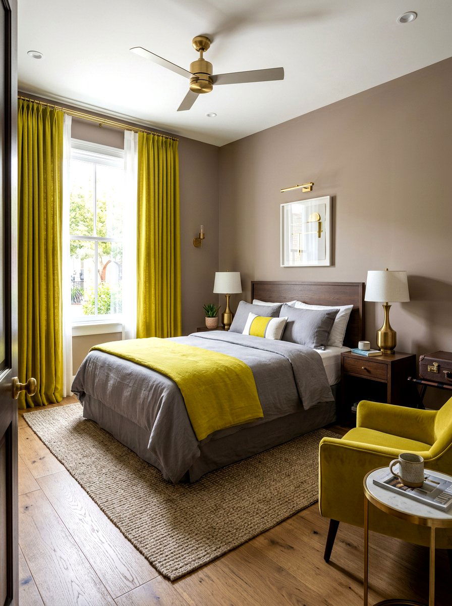 Chartreuse Guest Room - 30 chartreuse room ideas