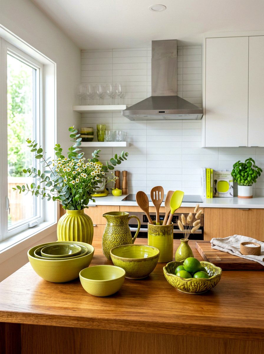 Chartreuse Kitchen Decor - 30 chartreuse kitchen ideas