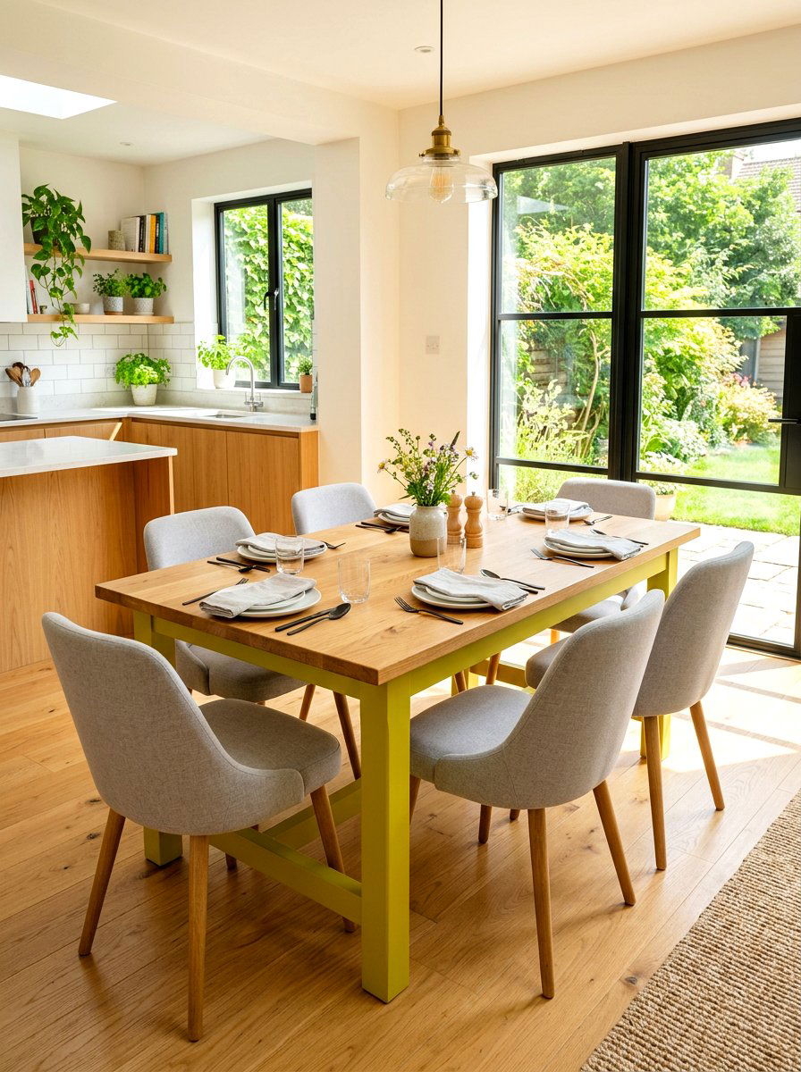 Chartreuse Kitchen Table - 30 chartreuse kitchen ideas